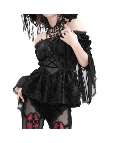 Elegant T-Shirt with Tulle