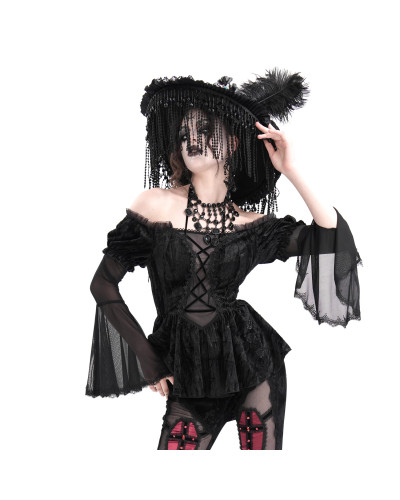 Elegant T-Shirt with Tulle