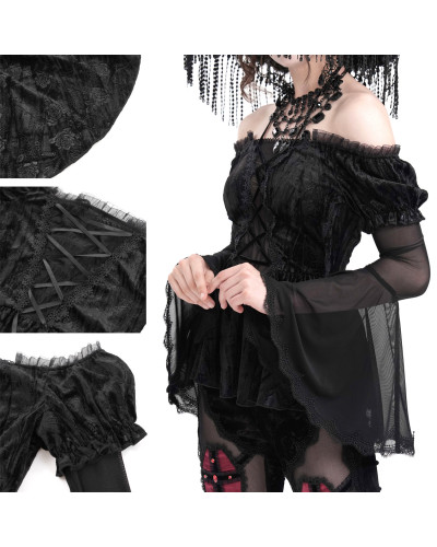 Elegant T-Shirt with Tulle