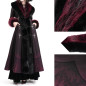 Red Coat with Artificial Hair Red Coat with Artificial Hair