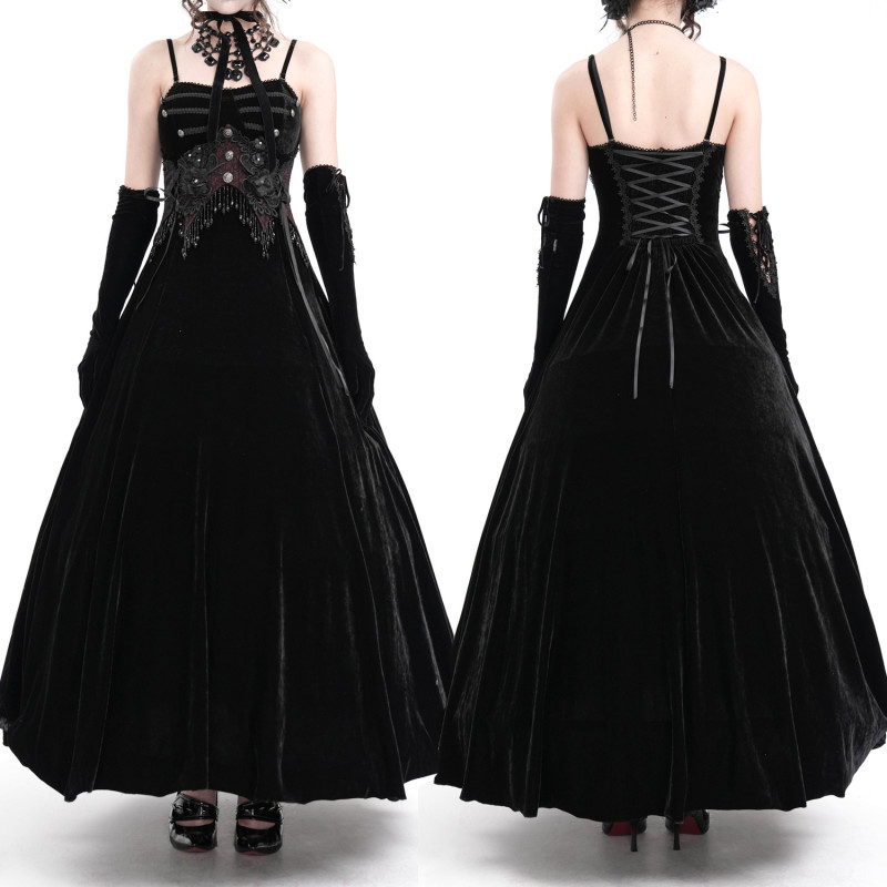Elegant Dress with Straps