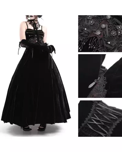 Elegantes Kleid mit Trägern der Devil Fashion-Marke für 99,90 €