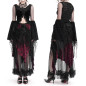 Eleganter Rock in Rot und Schwarz Eleganter Rock in Rot und Schwarz