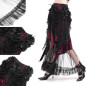 Eleganter Rock in Rot und Schwarz Eleganter Rock in Rot und Schwarz