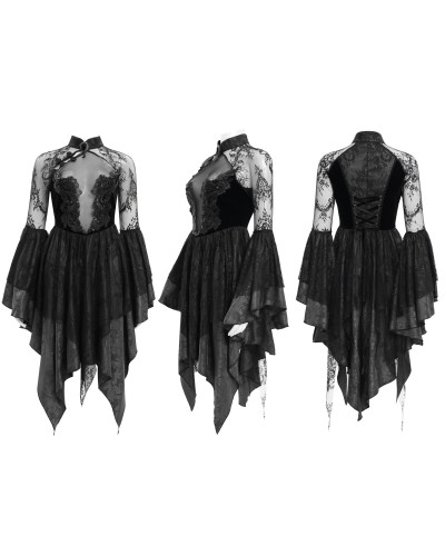 Elegant Black Dress with Tulle