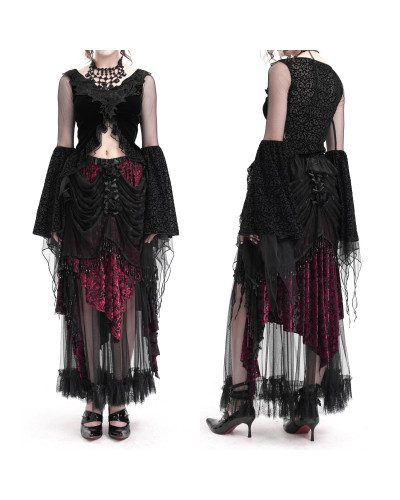 Elegant T-Shirt with Tulle