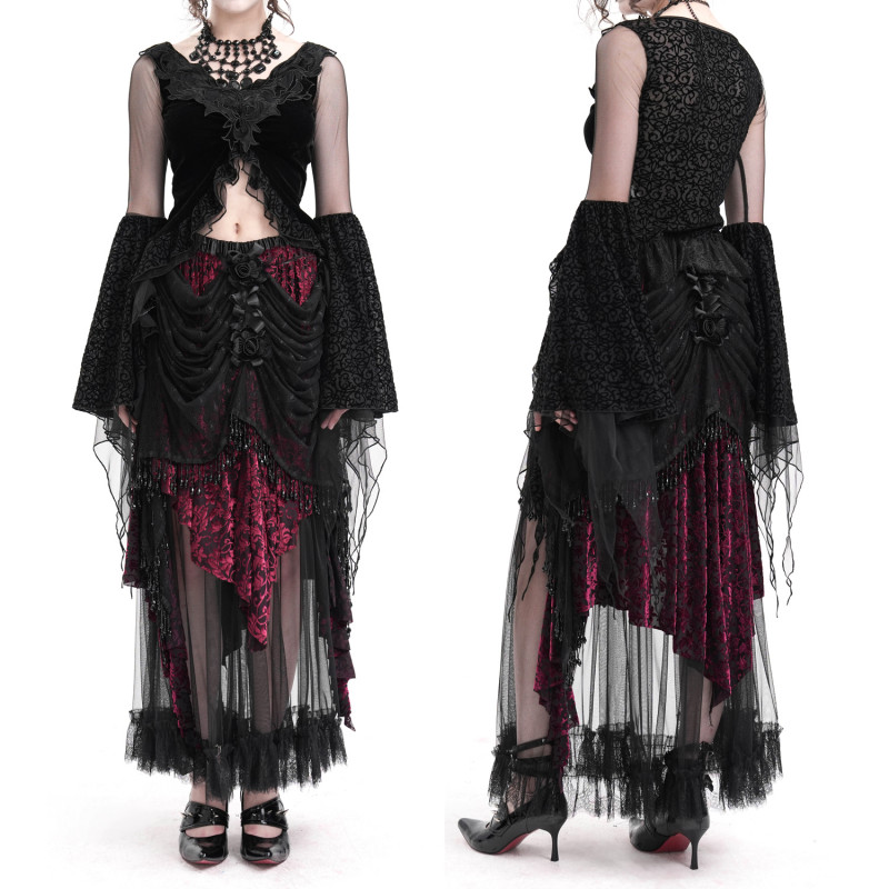 Elegant T-Shirt with Tulle