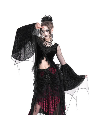 Elegant T-Shirt with Tulle