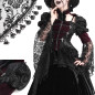 Veste Noire et Grenat avec Dentelle Veste Noire et Grenat avec Dentelle