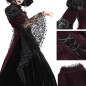 Veste Noire et Grenat avec Dentelle Veste Noire et Grenat avec Dentelle