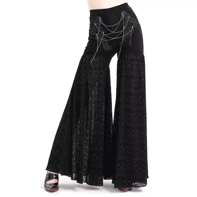 Wide Legging with Chains from Devil Fashion Brand at €65.00