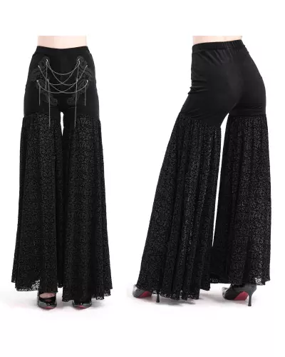 Wide Legging with Chains from Devil Fashion Brand at €65.00