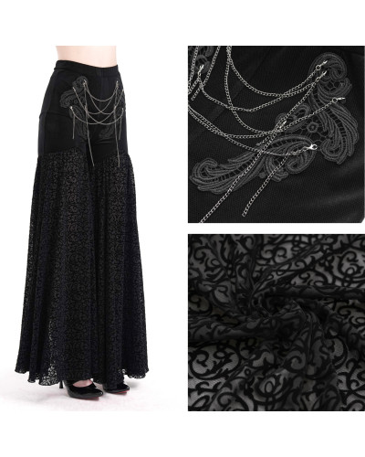 Legging Ancho con Cadenas