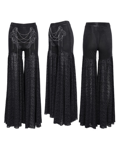 Legging Ancho con Cadenas