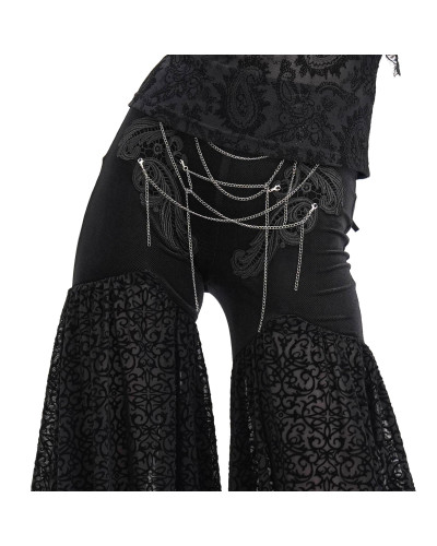 Legging Ancho con Cadenas