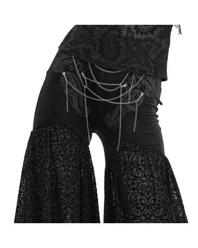 Wide Legging with Chains from Devil Fashion Brand at €65.00