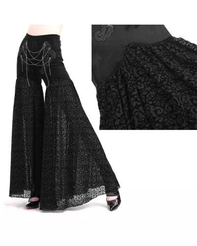 Wide Legging with Chains from Devil Fashion Brand at €65.00