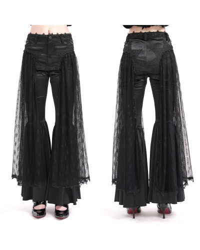 Pantalón Elegante con Encaje