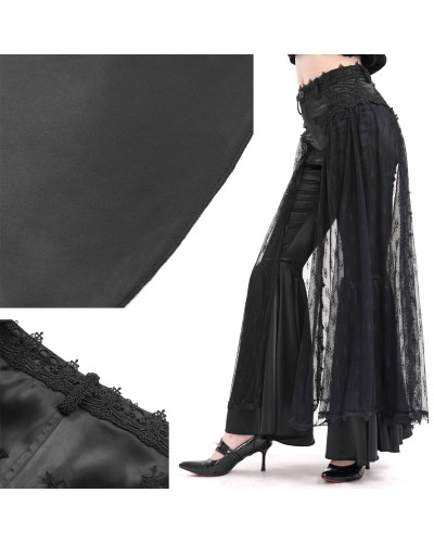Pantalón Elegante con Encaje