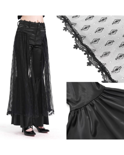 Pantalón Elegante con Encaje