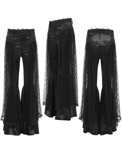 Elegant Trousers with Lace from Devil Fashion Brand at €99.00