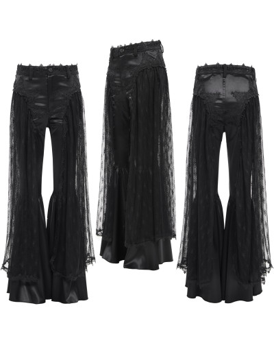 Pantalón Elegante con Encaje