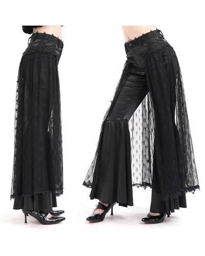 Pantalón Elegante con Encaje