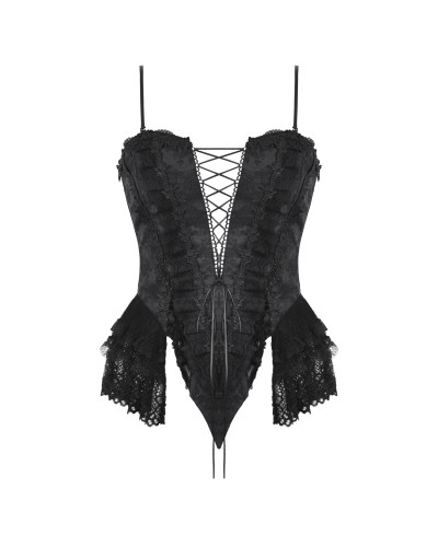 Brocade Corset Top