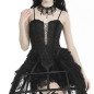 Top corset en brocart