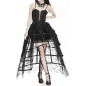 Top corset en brocart