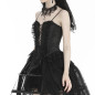 Top corset en brocart