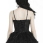 Top corset en brocart