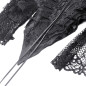 Top corset en brocart