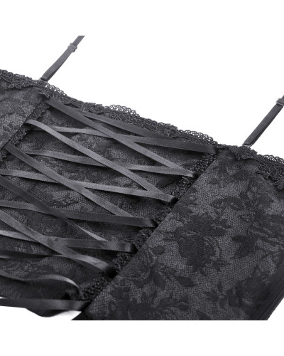 Brocade Corset Top