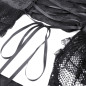 Top corset en brocart