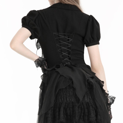 Camisa plisada