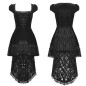 Vestido de Terciopelo y Encaje Vestido de Terciopelo y Encaje
