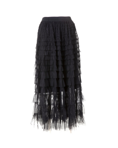 Selene Long Tulle Skirt