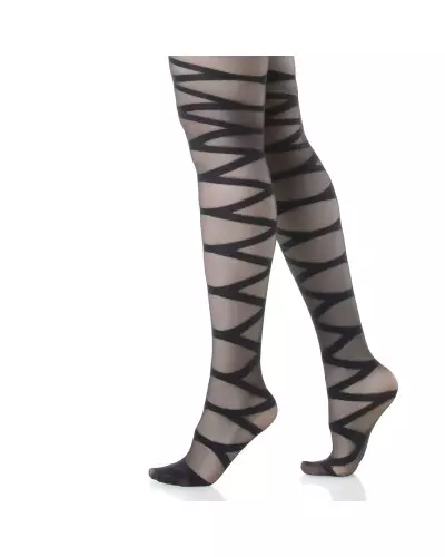 Zig zag stockings from Style Brand at €5.00