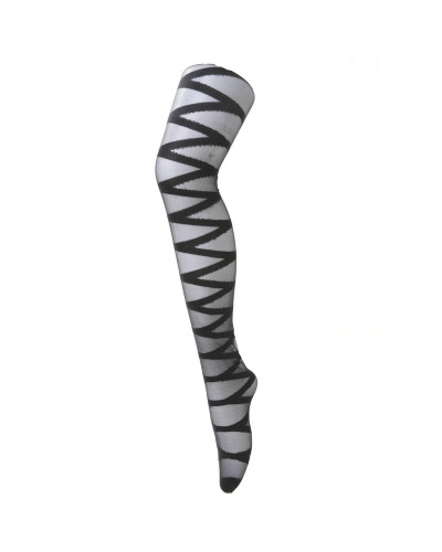 Medias zig zag