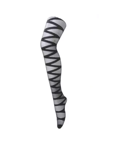 Zig zag stockings from Style Brand at €5.00