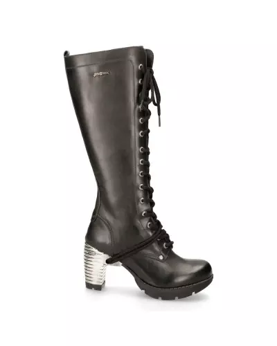 Botas altas com salto de aço da Marca New Rock por 206,00 €