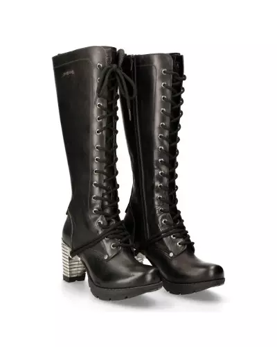 Steel Heeled High Boots