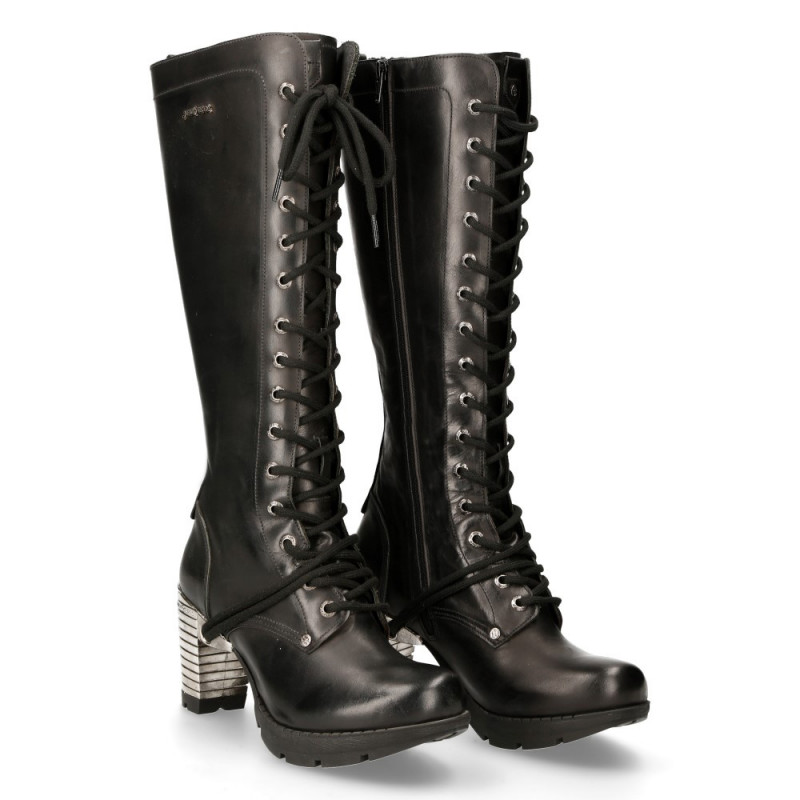Botas Altas tacon de Acero