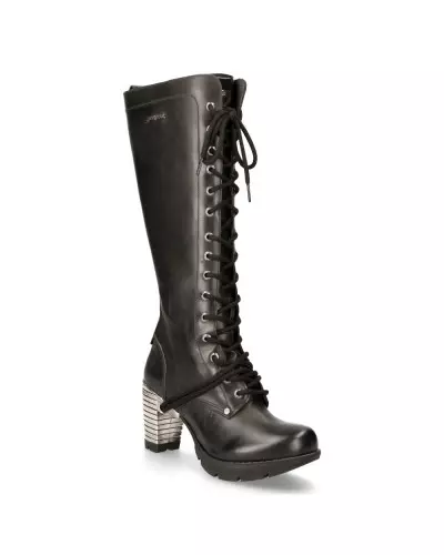 Botas altas com salto de aço da Marca New Rock por 206,00 €