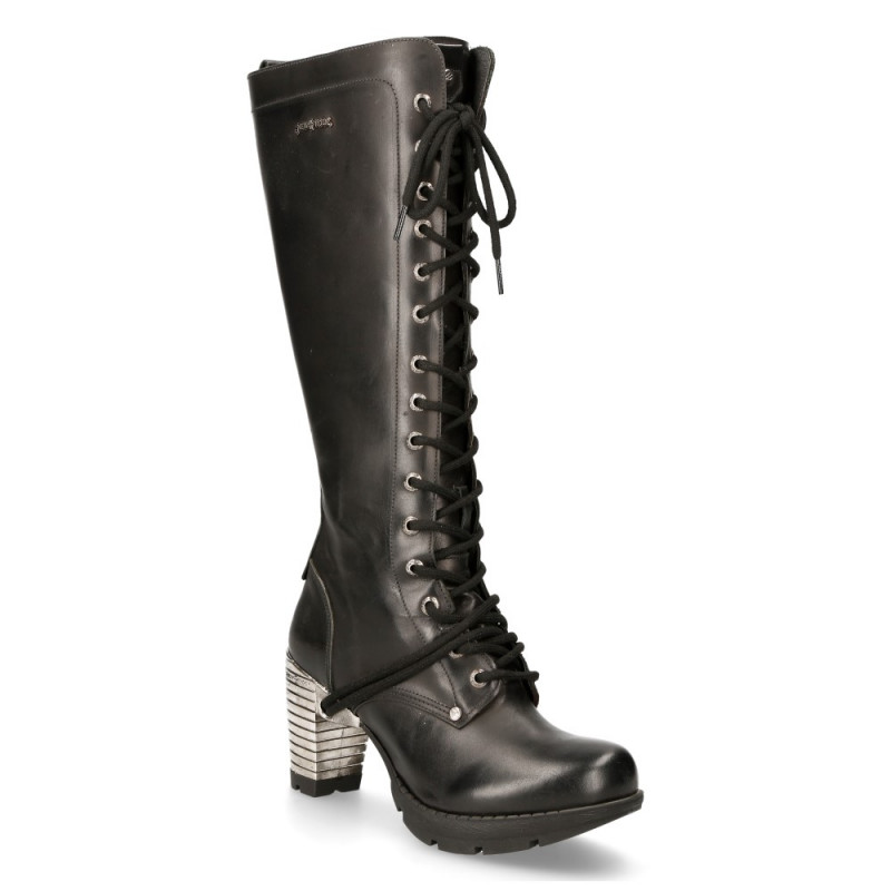 Steel Heeled High Boots