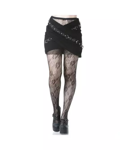 Lace Design Stockings