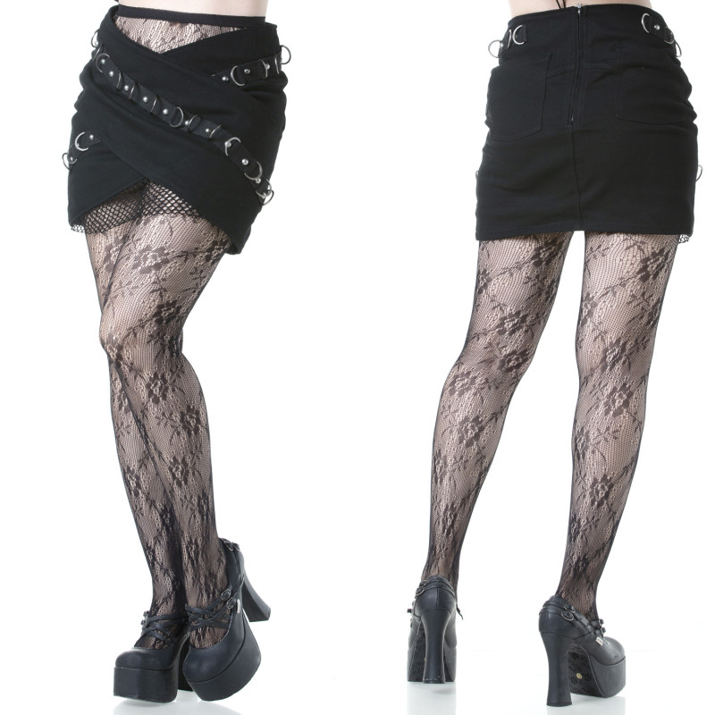 Lace Design Stockings
