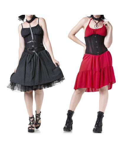 Corset à grille métallique