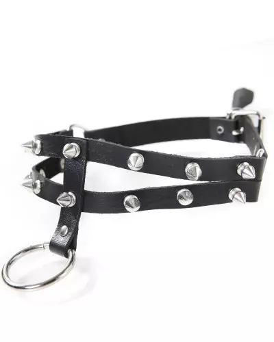 Choker with spikes